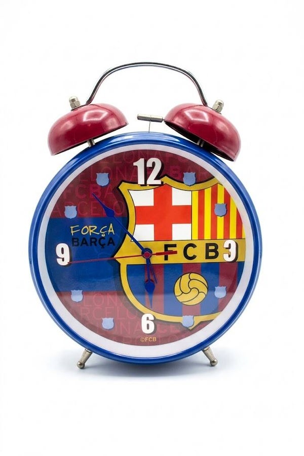 FC BARCELONA DESPERTADOR 12CM CON LUZ