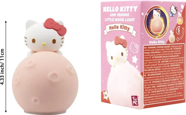 FIGURA LUZ HELLO KITTY AND FEIENDS 8CM HELLO KITTY