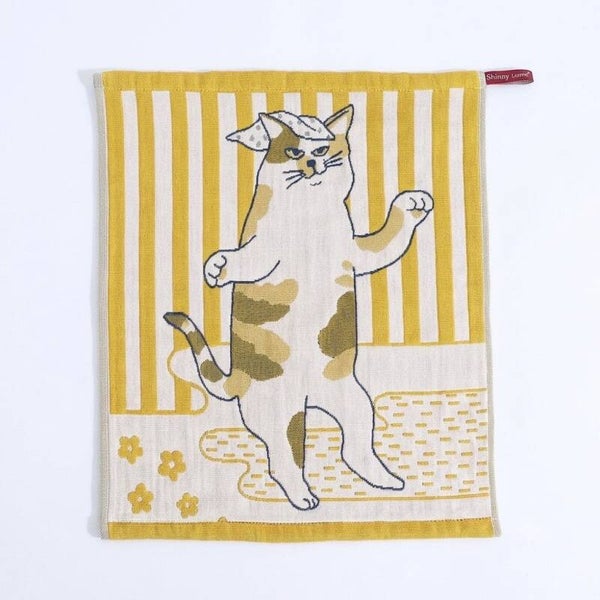 TOALLA GATO ALGODÓN 33*39CM 004