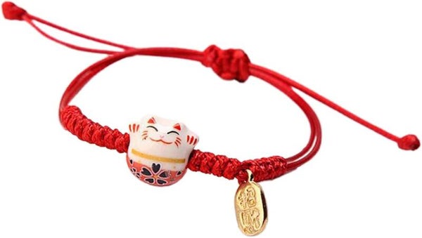 PULSERA MANEKI NEKO GATO DE LA SUERTE