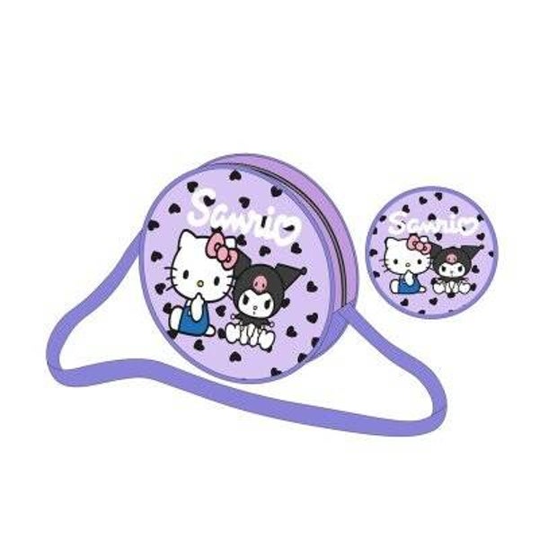 BOLSO BANDOLERA CIRCULAR HELLO KITTY CIERRE CREMALLERA 001