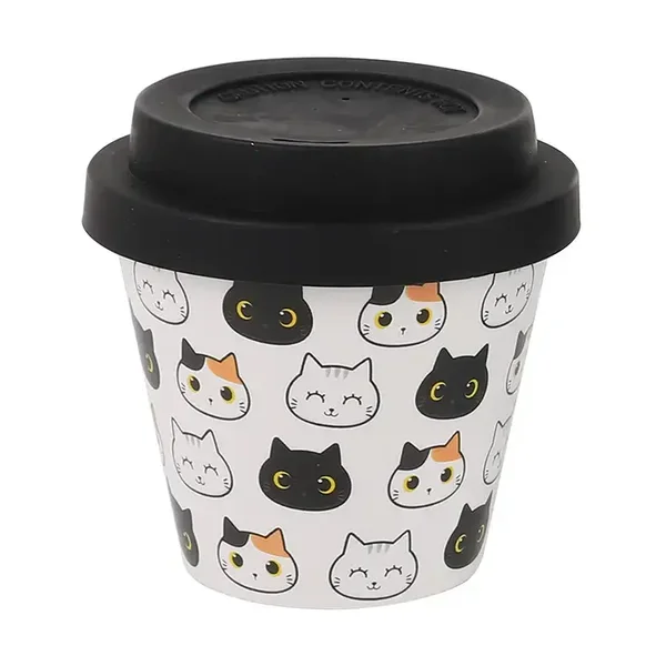 TAZA RPET 90 ML GATO