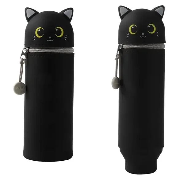 ESTUCHE DE SILICONA BLACK CAT