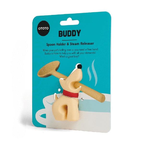 SOSTENEDOR DE CUCHARAS Y LIBERADOR DE VAPOR/BUDDY SAND STONE