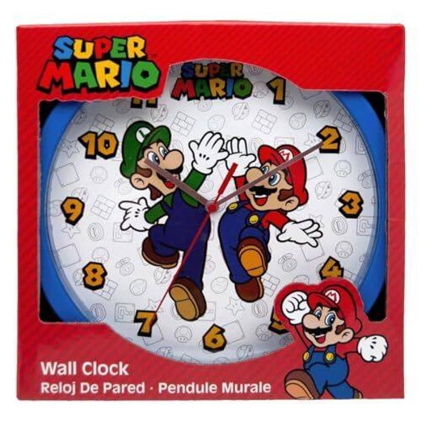 RELOJ PARED SUPER MARIO