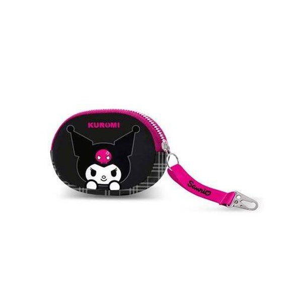 KUROMI NEGRO MONEDERO PILL KUROMI SKULL