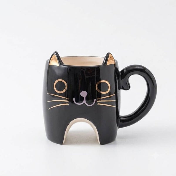 MUG PORCELANA 10X12X8 GATO