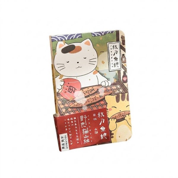 MINI LIBRETA A7 GATO 004