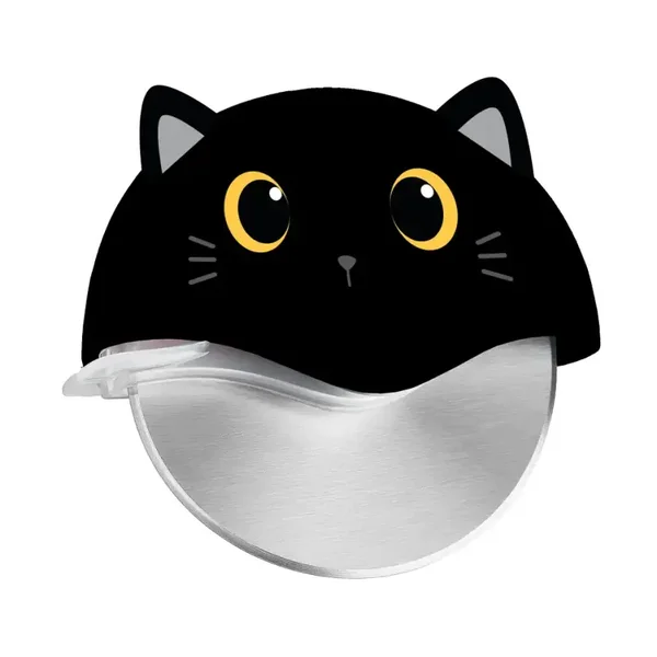 CORTADOR DE PIZZA BLACK CAT GATO