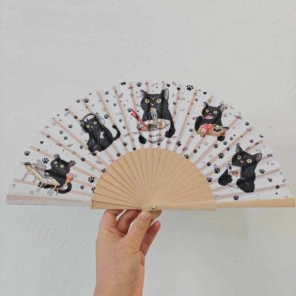 ABANICO GATOS MIU