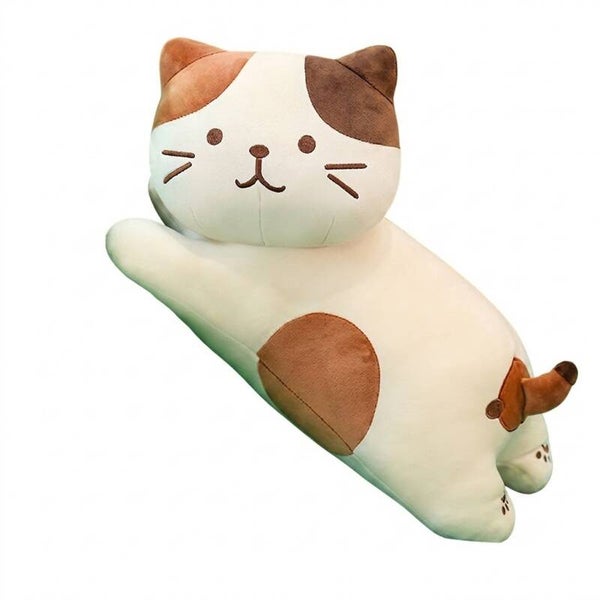 PELUCHE GATO TUMBADA 50CM