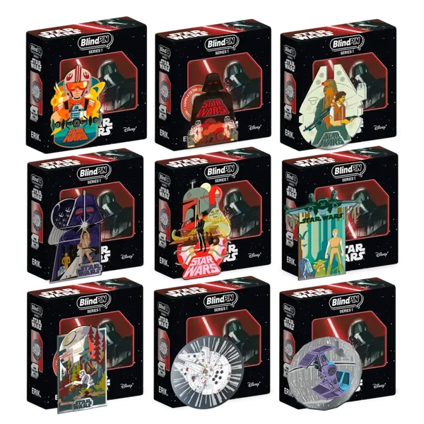 BLINDPIN SERIE 1  PINS MISTERIOSOS COLECCIONABLES STAR WARS