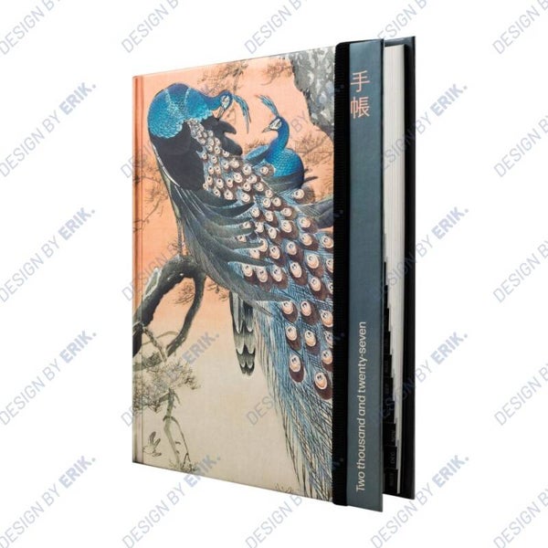 AGENDA ANUAL 2027 SEMANA VISTA A5 PROYECTA TWO PEACOCKS ON TREE