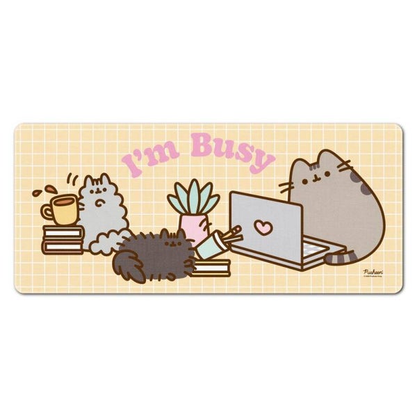 ALFOMBRILLA RATON XL GATO PUSHEEN OFICINA