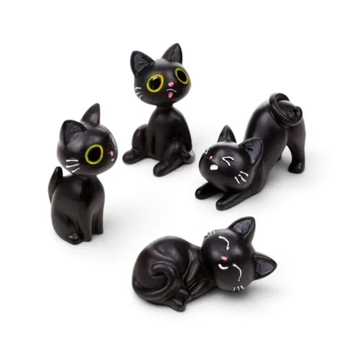 AMULETO EN CAJA GATO NEGRO LUCKY THE BLACK CAT
