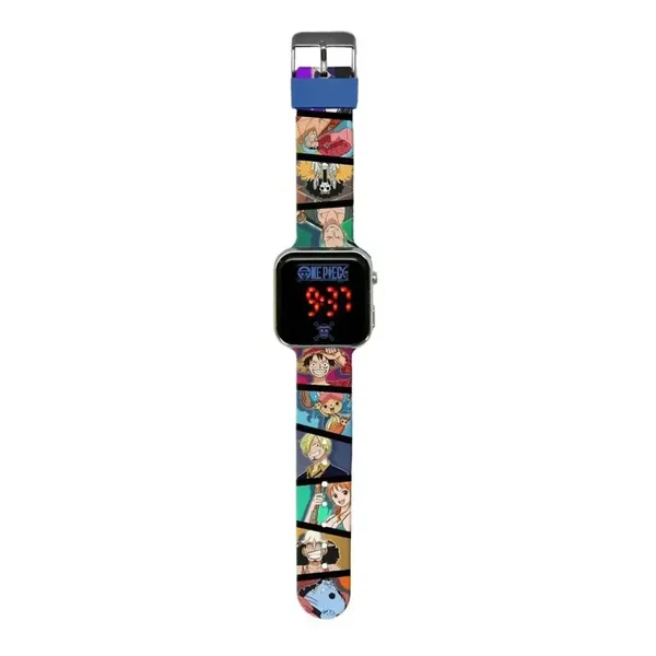 RELOJ DIGITAL LED ONE PIECE