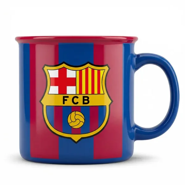 MUG VINTAGE BANDERA FC BARCELONA