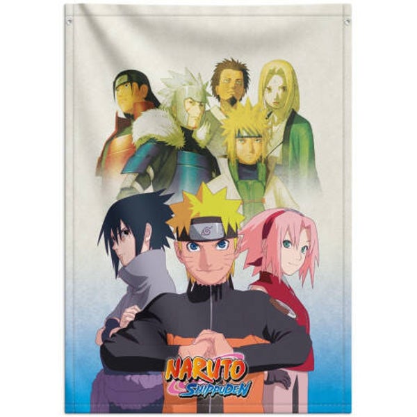 BANDEROLA DECORATIVA NARUTO SHIPPUDEN