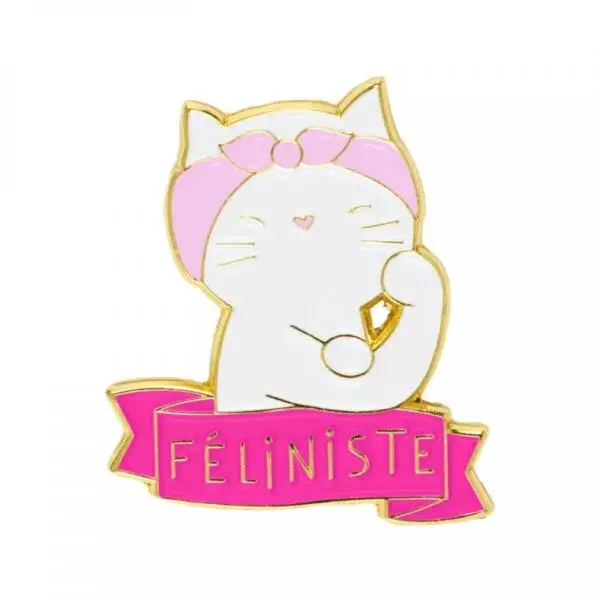 PIN FELINISTA/PIN.S FÉLINISTE GATO