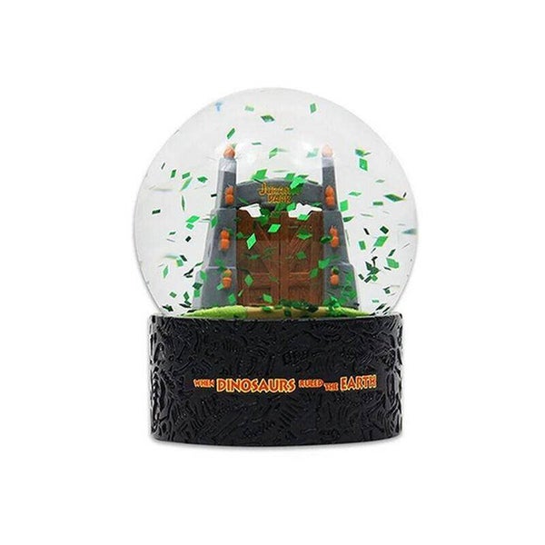 BOLA DE NIEVE JURASSIC PARK PUERTAS DE ENTRADA