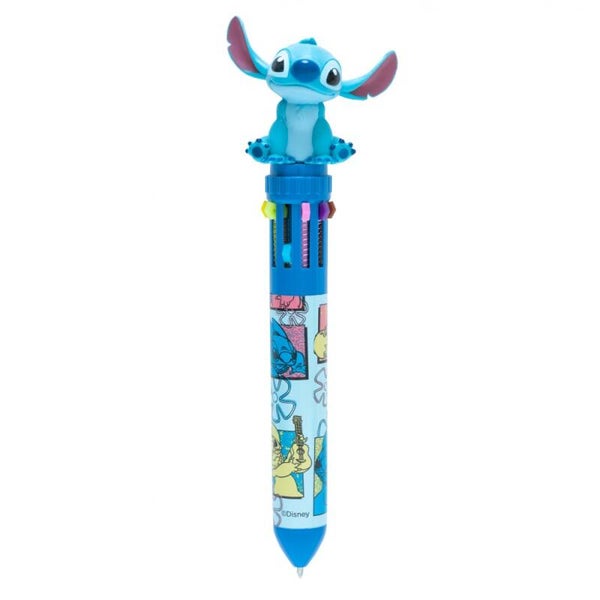 BOLÍGRAFO 3D 10 COLORES DISNEY STITCH