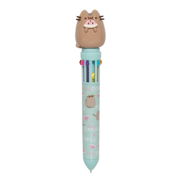 BOLÍGRAFO 3D 10 COLORES GATO PUSHEEN FOODIE COLLECTION