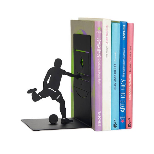 SUJETALIBROS GOAL KICK NEGRO METAL