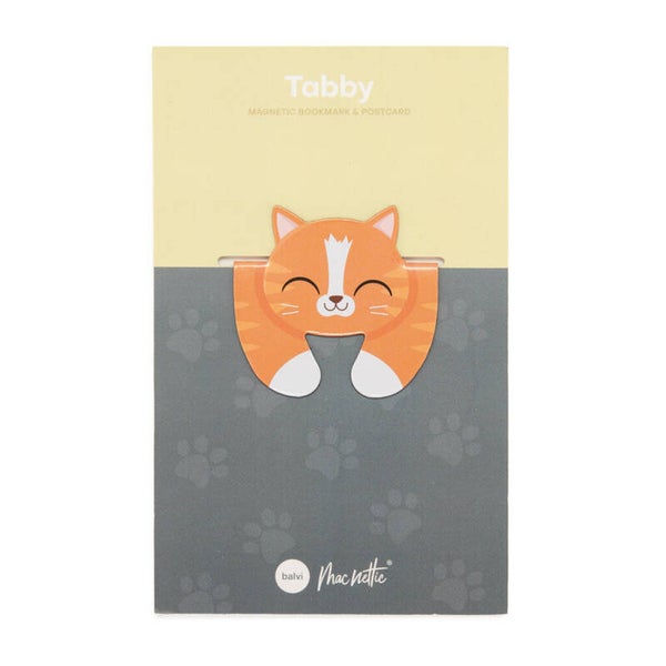 MARCAPÁGINAS MACNETTIC TABBY FLEXIBLE MAGNÉTICO & GATO