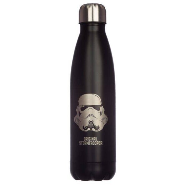 BOTELLA TÉRMICA DE ACERO INOXIDABLE SOLDADO IMPERIAL STORMTROOPER NEGRO
