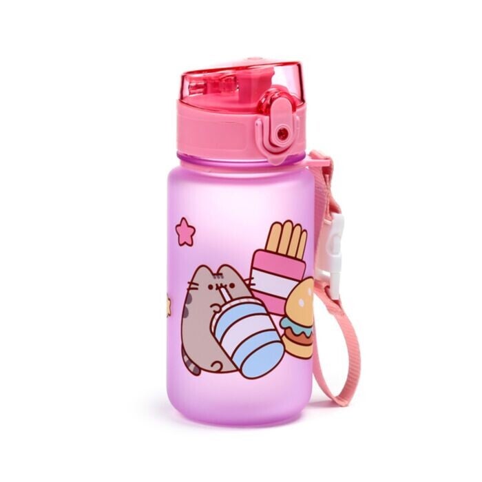 BOTELLA DE AGUA INFANTIL INASTILLABLE GATO PUSHEEN