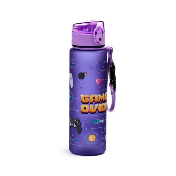 BOTELLA DE AGUA INASTILLABLE GAME OVER 600ML