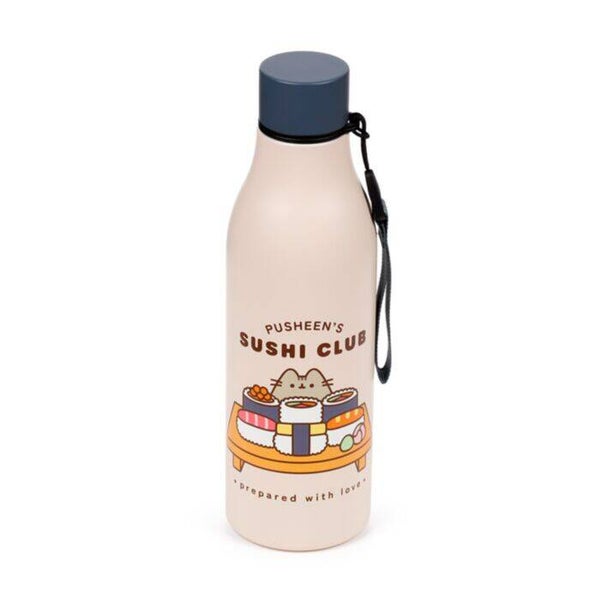 BOTELLA TÉRMICA DE ACERO INOXIDABLE GATO PUSHEEN SUSHI CLUB 500ML