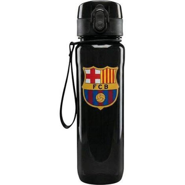 BOTELLIN TRITAN NEGRO 750 ML & FC BARCELONA