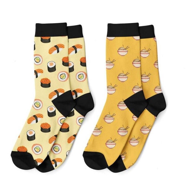 CALCETINES ORIENTAL "RAMEN&SUSHI" TALLAS 42-47