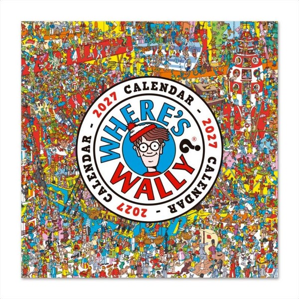 CALENDARIO 2027 30X30 DONDE ESTA WALLY?
