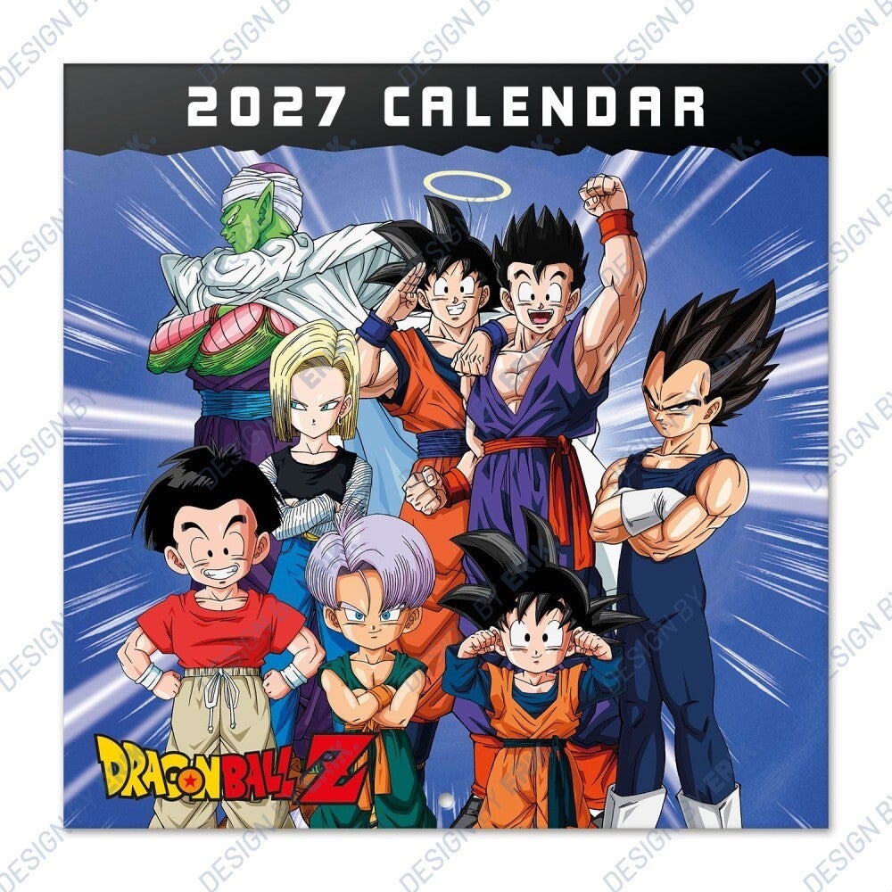 CALENDARIO 2027 30X30 DRAGON BALL
