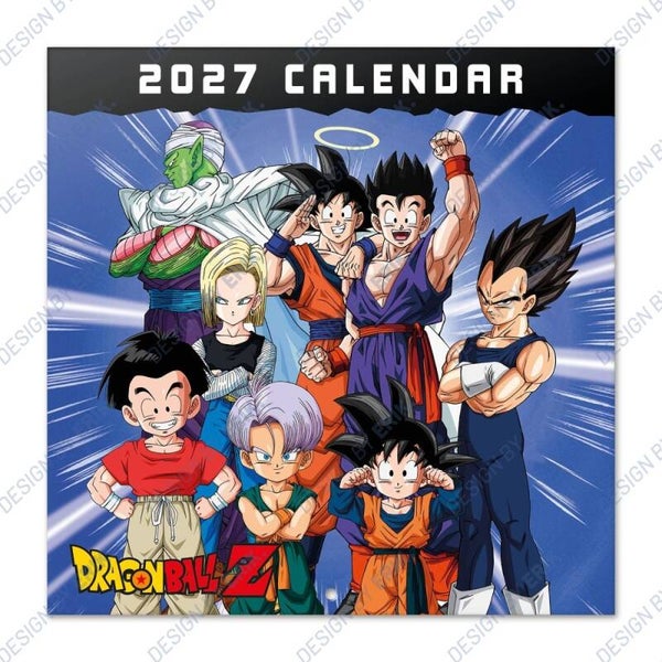 CALENDARIO 2027 30X30 DRAGON BALL