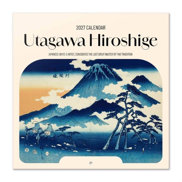 CALENDARIO 2027 30X30 HIROSHIGE