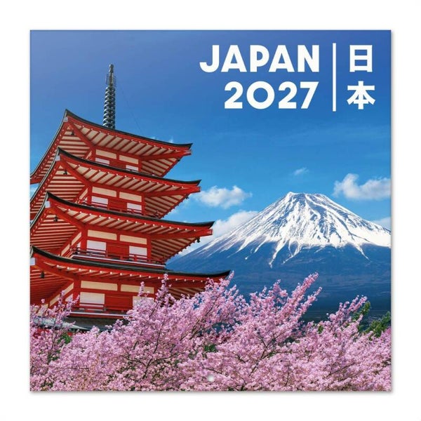CALENDARIO 2027 30X30 JAPON
