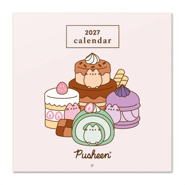 CALENDARIO 2027 30X30 GATO PUSHEEN