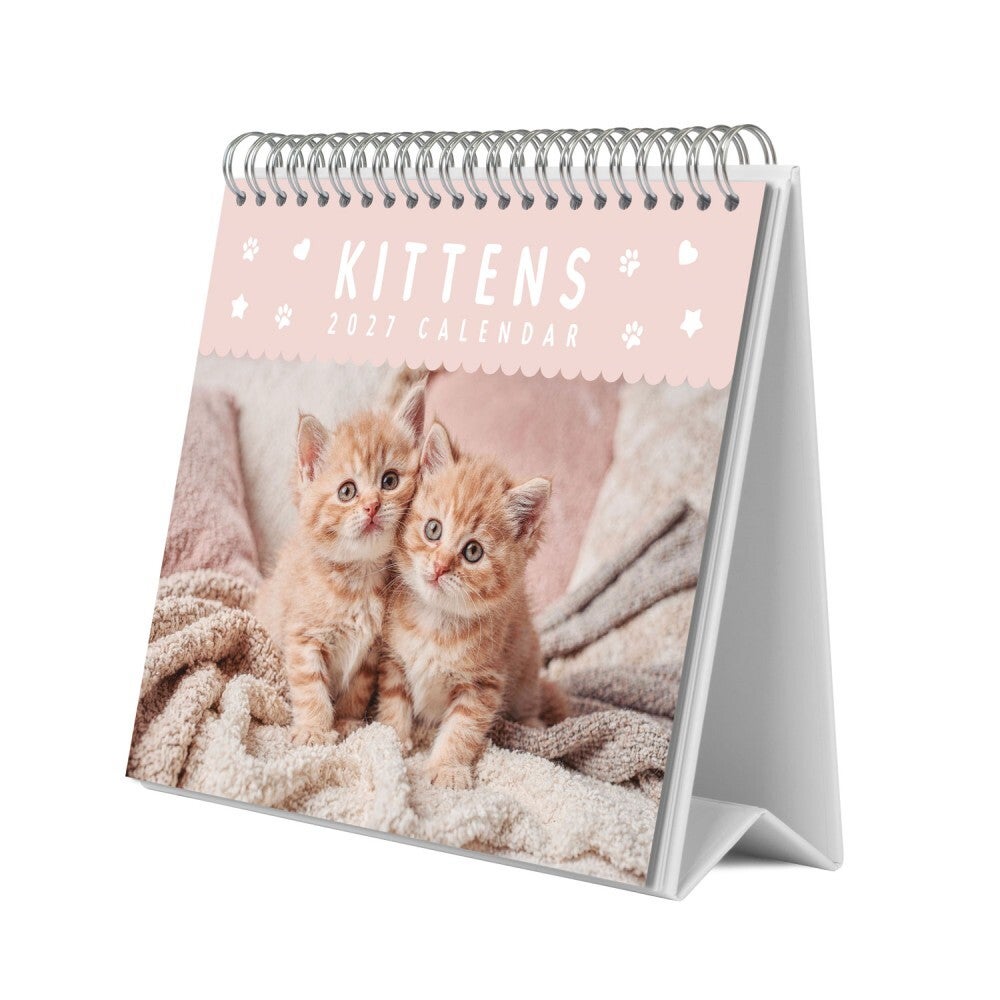 CALENDARIO DE ESCRITORIO 2027 GATOS