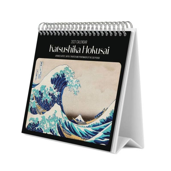 CALENDARIO DE ESCRITORIO 2027 HOKUSAI