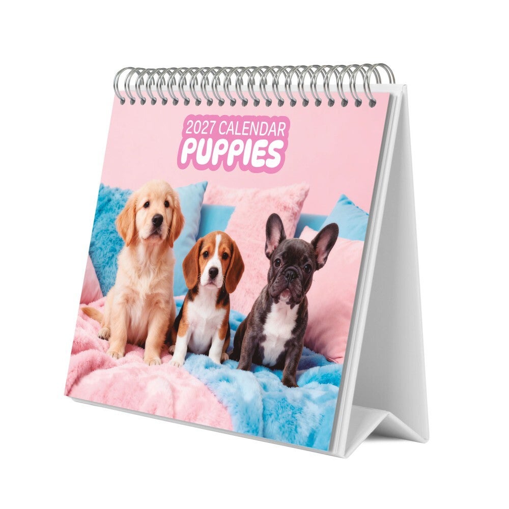 CALENDARIO DE ESCRITORIO 2027 PERRITOS