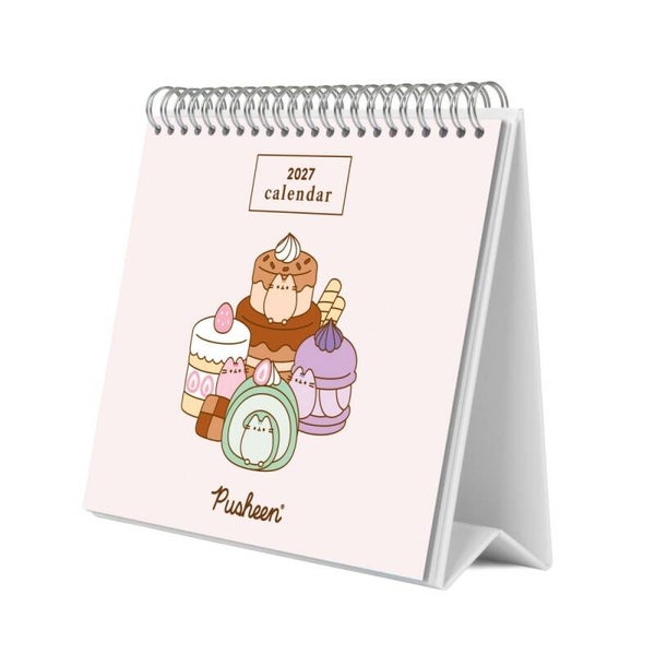 CALENDARIO DE ESCRITORIO 2027 GATO PUSHEEN