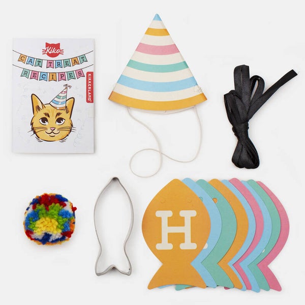 KIT FELIZ CUMPLEAÑOS GATO