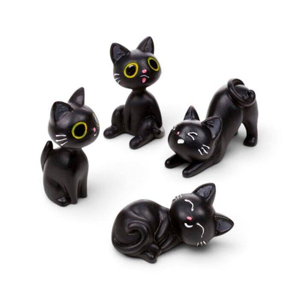 AMULETO EN CAJA GATO NEGRO LUCKY THE BLACK CAT