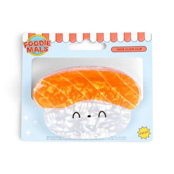 PINZA DE PELO FOODIEMALS DISEÑO SUSHI DE SALMÓN