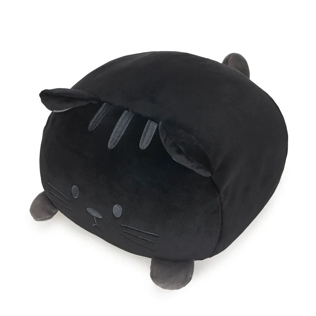 COJÍN DE PELUCHE KITTY GATO NEGRO POLIÉSTER