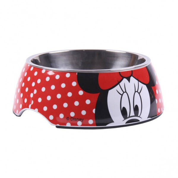 COMEDERO ACERO PARA PERROS MINNIE