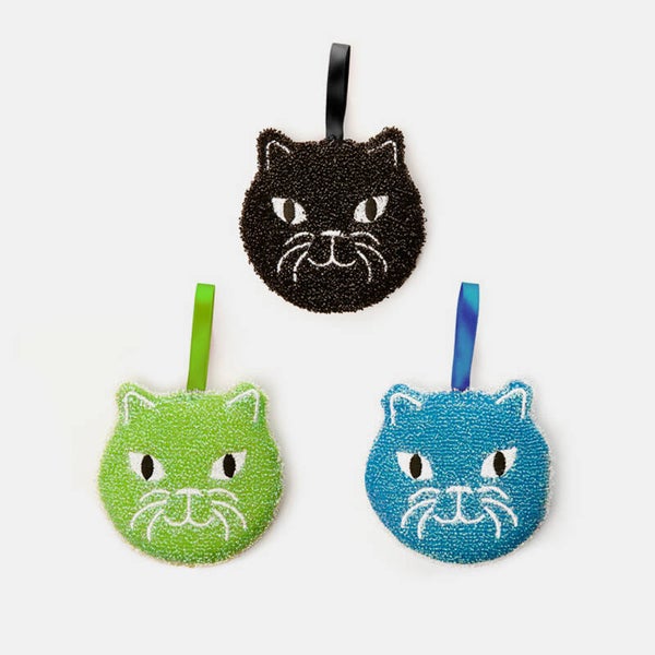 ESTROPAJO GATO (3 UDS SURTIDO)